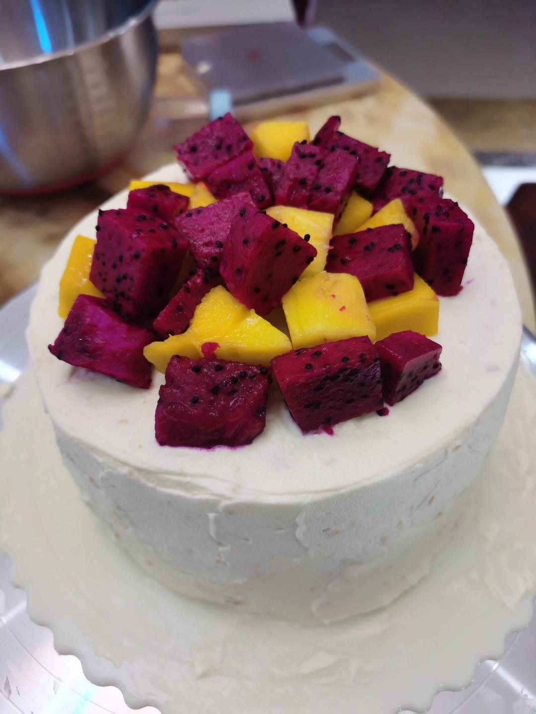 超级简单的味多美同款生日蛋糕（6寸），新手也能高度还原