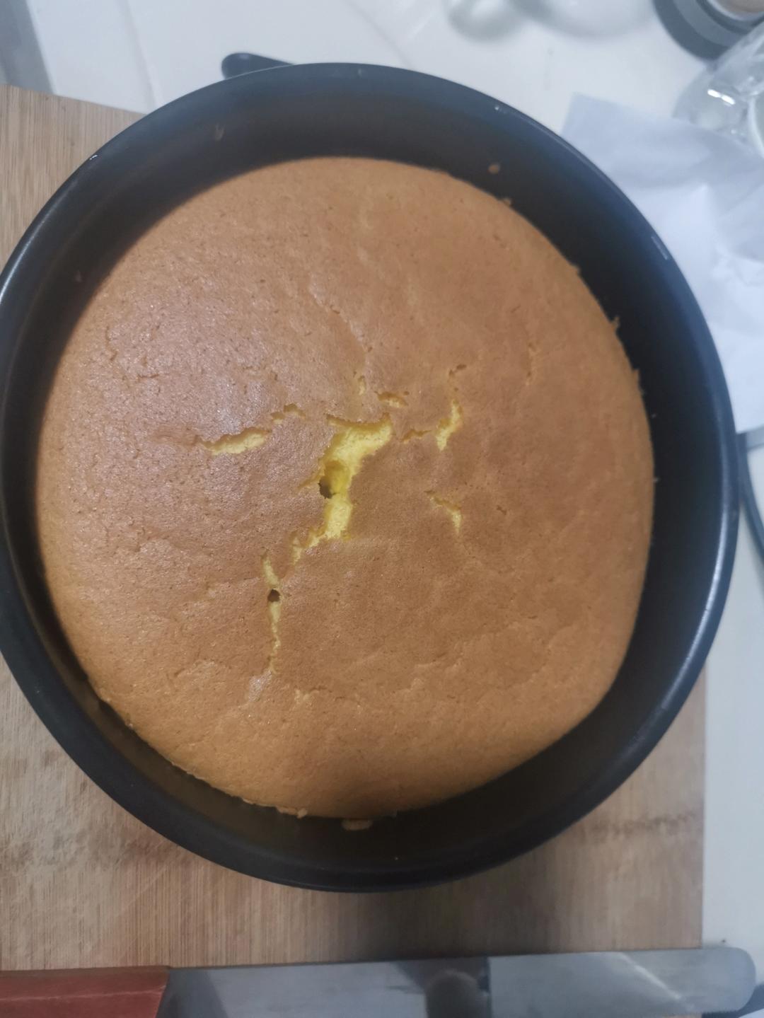 烤箱做蛋糕（戚风蛋糕的做法）