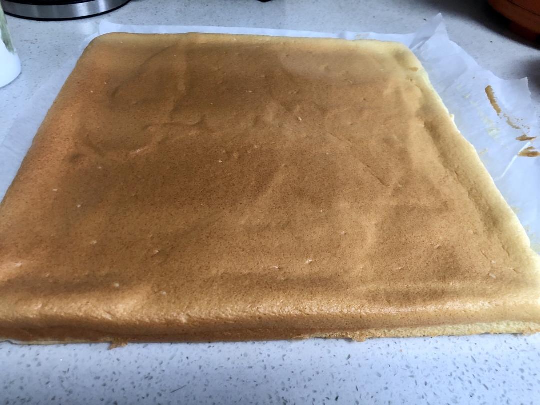 原味蛋糕卷(后蛋法)