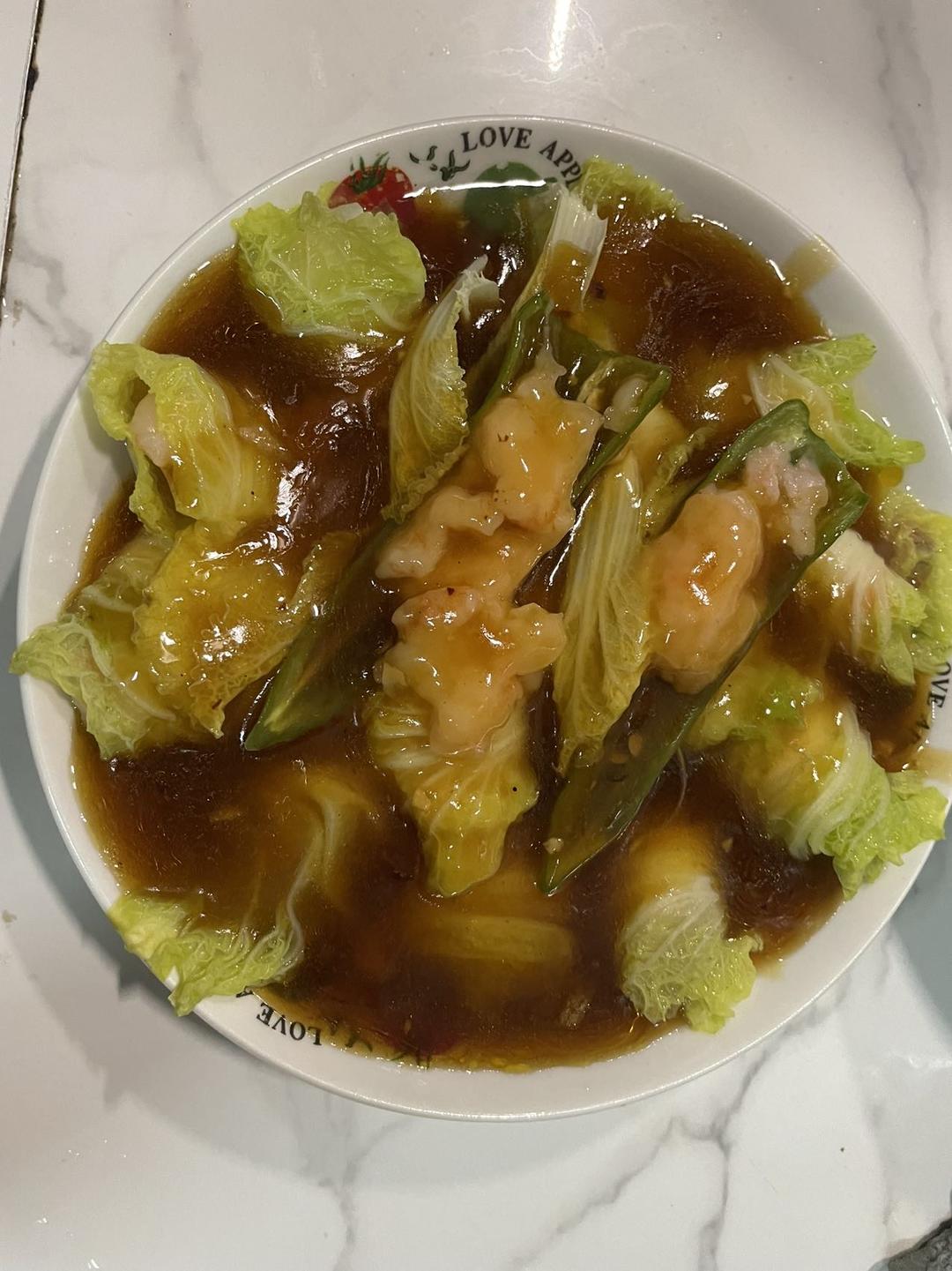 清淡却下饭的虾滑白菜卷，打赌你吃一次就忘不了！