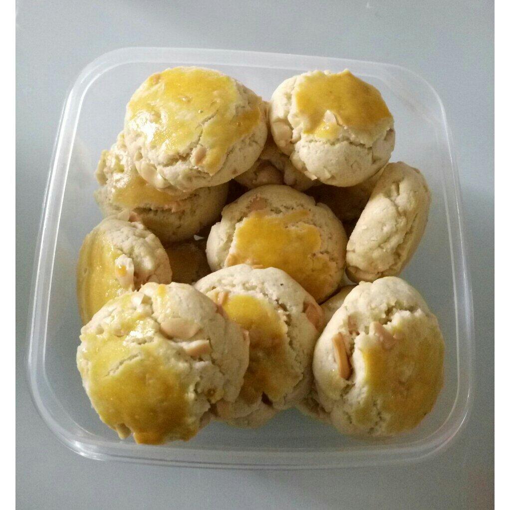 超级好吃的花生酥饼（橄榄油版）