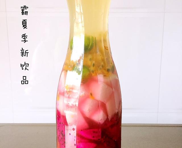 夏季饮品——五彩缤纷水果茶的做法