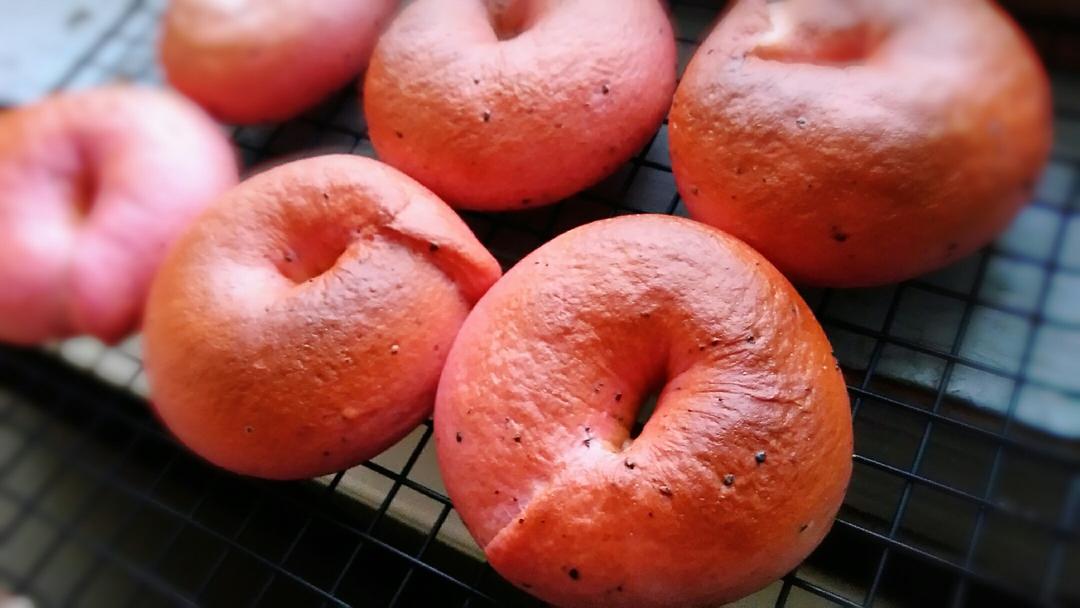 火龙果贝果