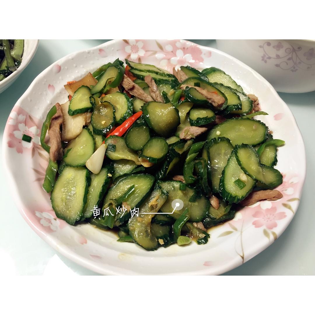黄瓜炒肉