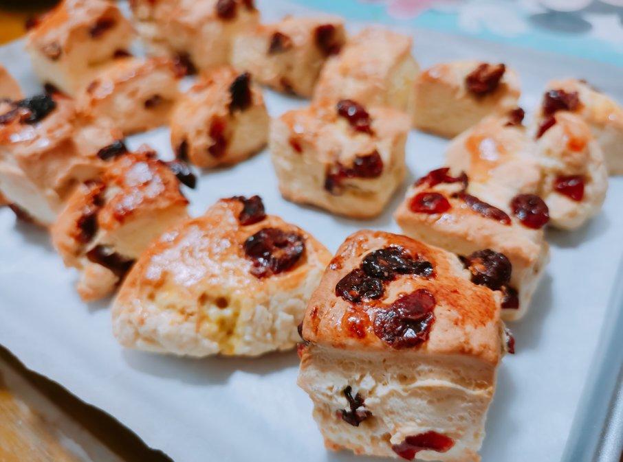 英式司康-蔓越莓司康饼