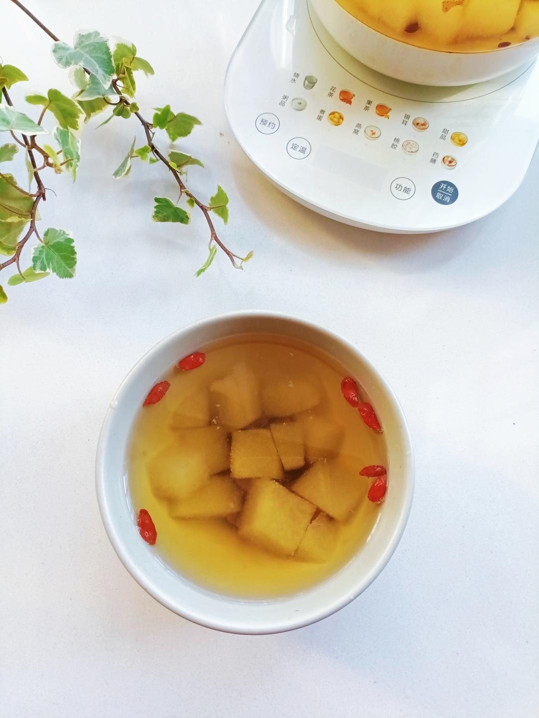 苹果红枣黄芪水