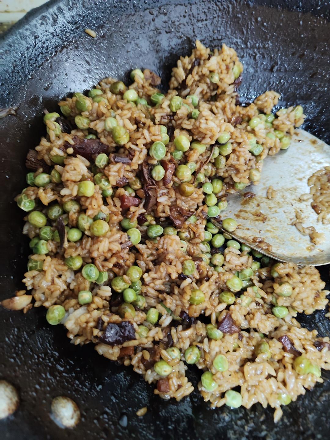 云南人才懂的豌豆焖饭
