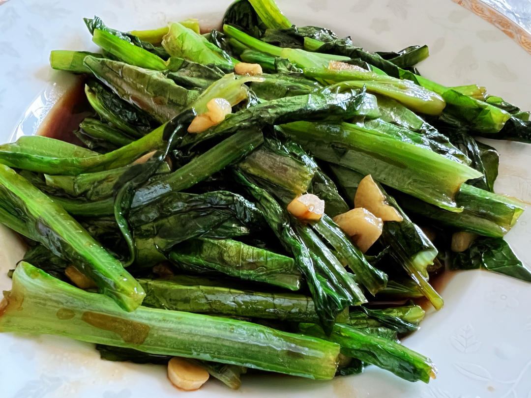 蒜蓉油麦菜（蚝油）