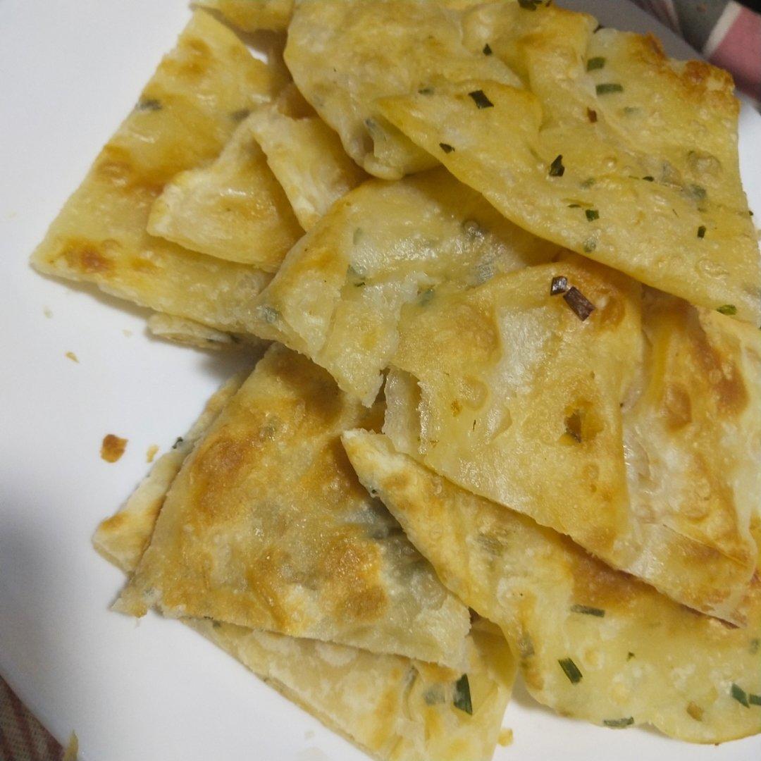 不用发面的葱油饼