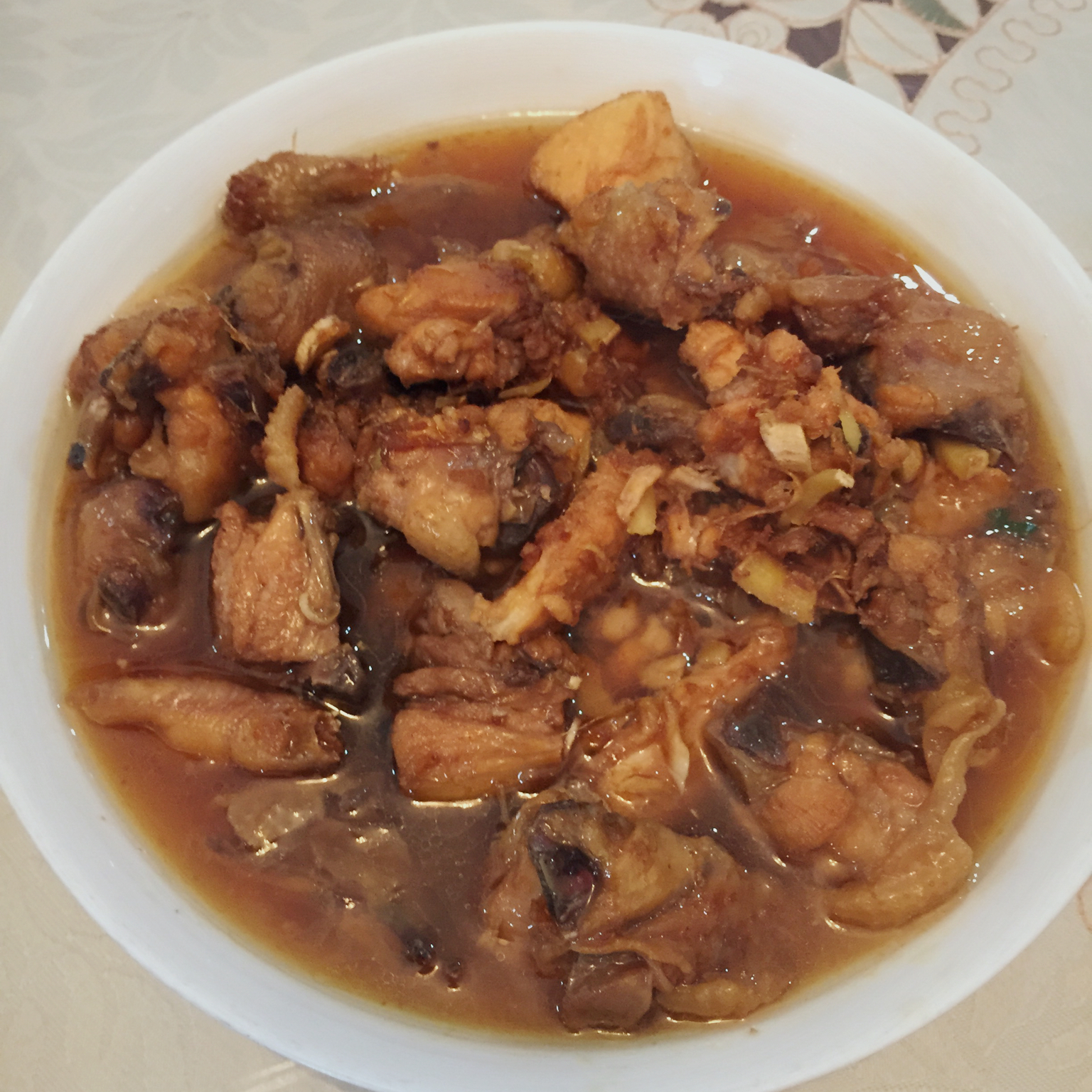 薇薇-zhang做的客家黄酒炒鸡