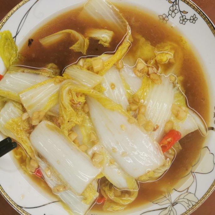 5分钟搞定‼️家常菜蒜香娃娃菜，巨好吃！