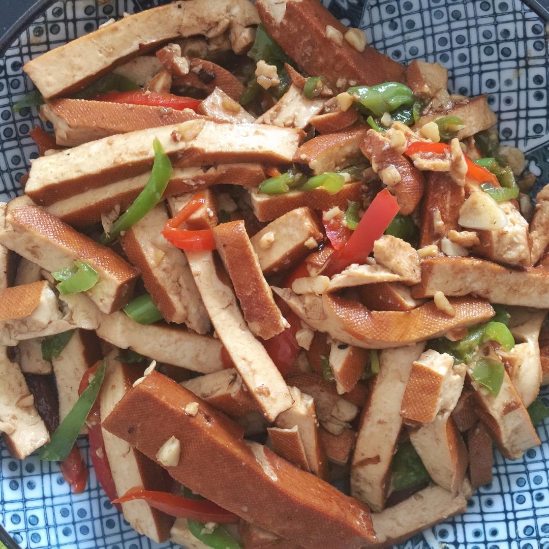 家常炒豆干