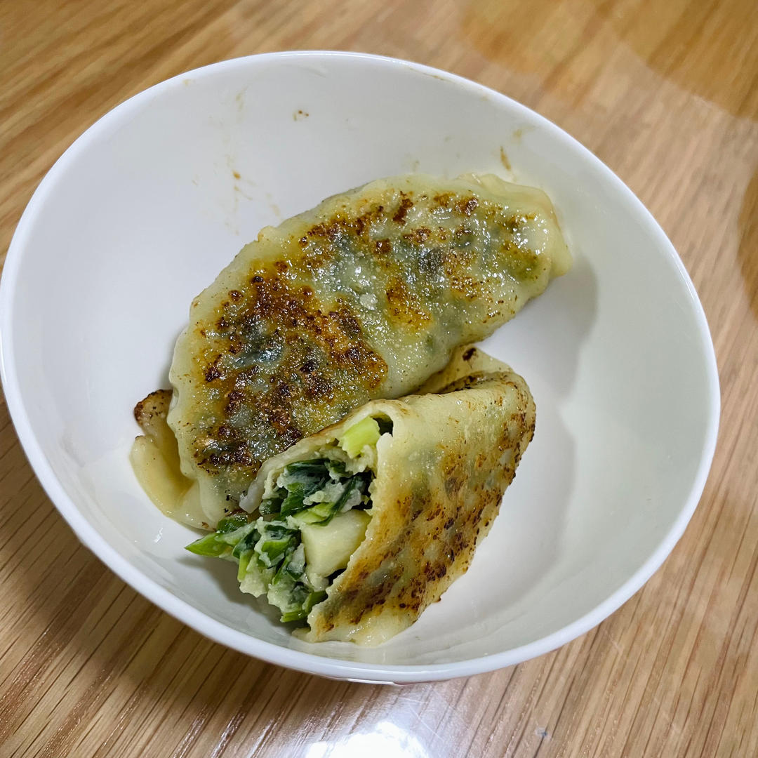 香喷喷的煎饺