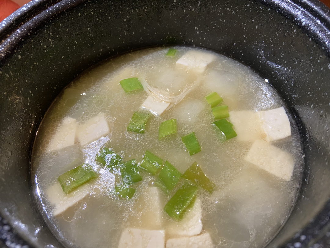 冬瓜豆腐虾米汤