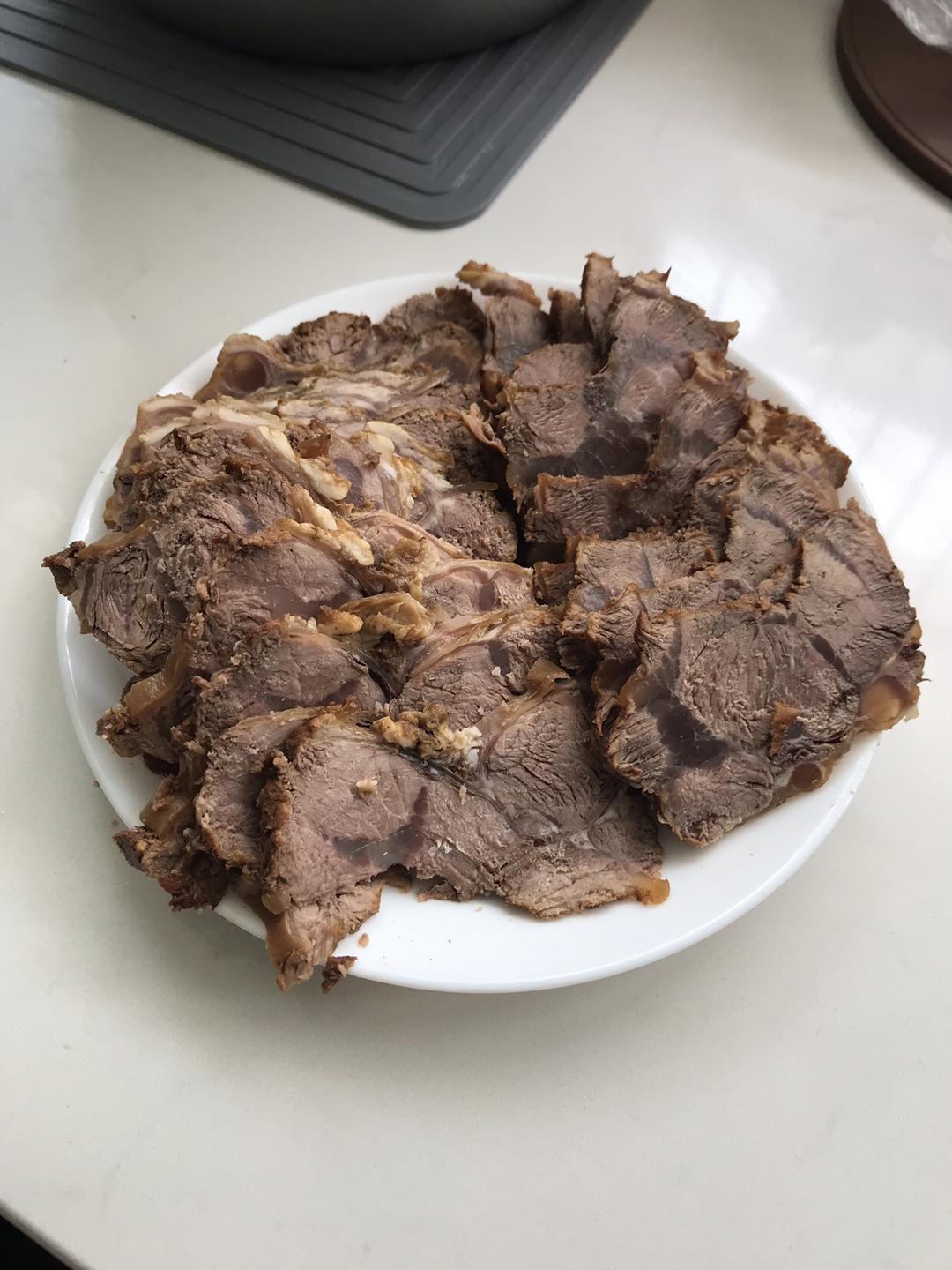 自用卤牛肉的做法