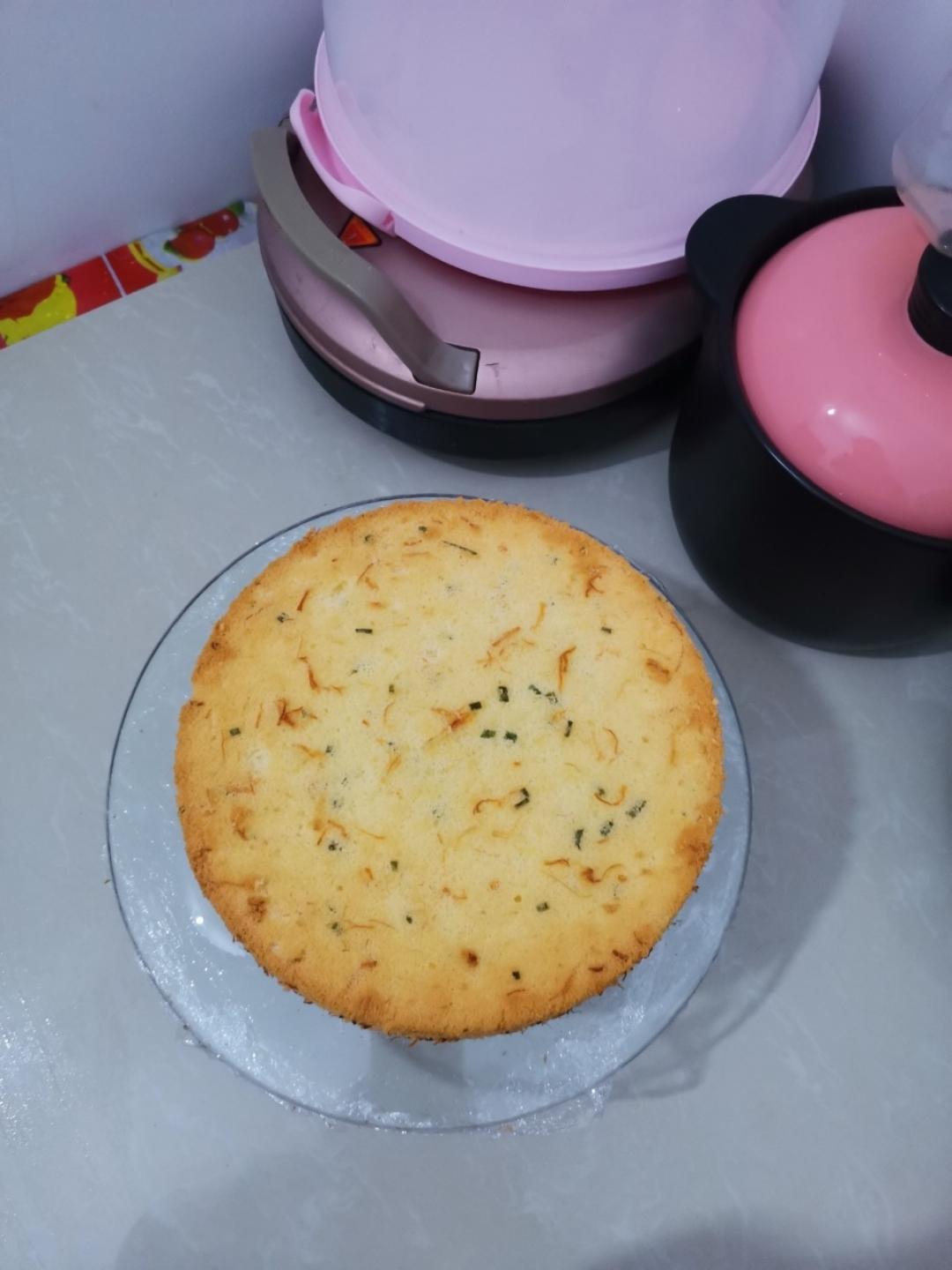 香葱肉松蛋糕实在是太香了