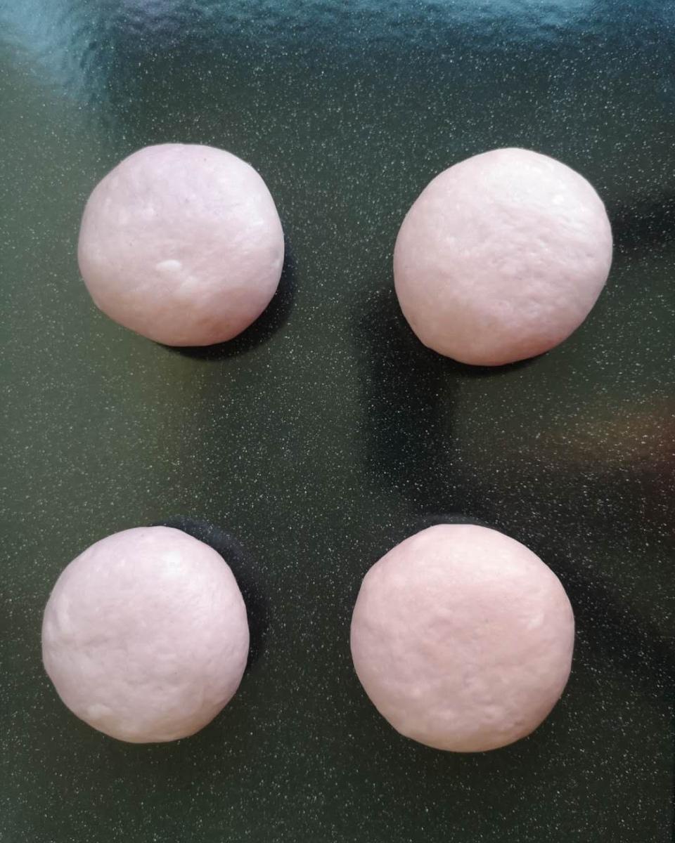 日式紫薯紫糯米包