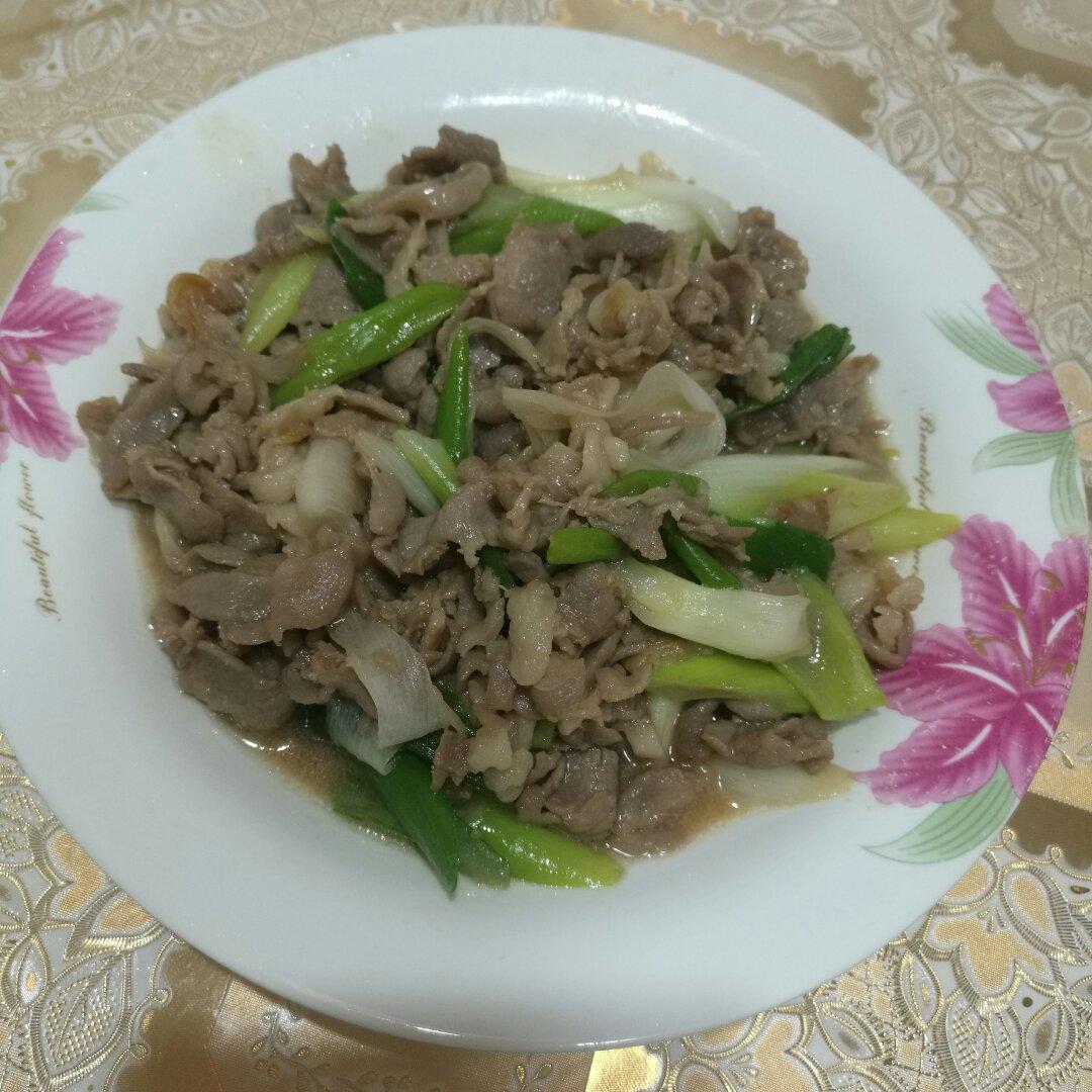葱爆羊肉