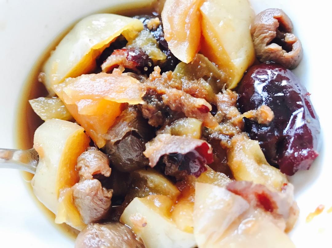 山楂大枣苹果汤