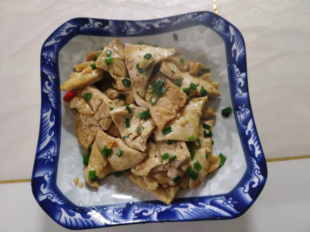焖煎豆腐