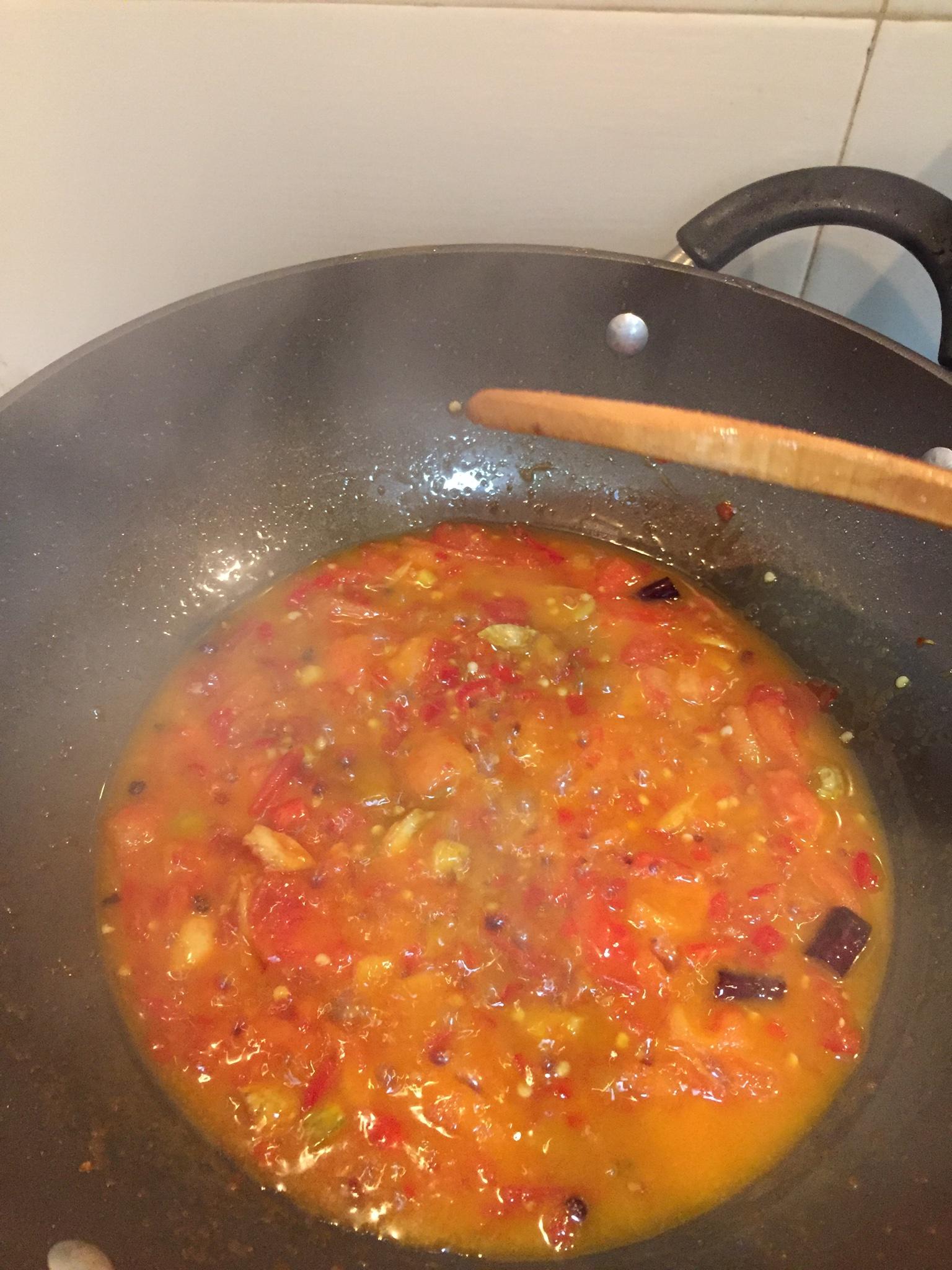 酸辣番茄鱼的做法 步骤9