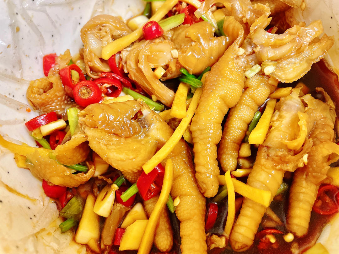 （用料最少！）本人开店的时候卖的最好的柠檬鸡爪