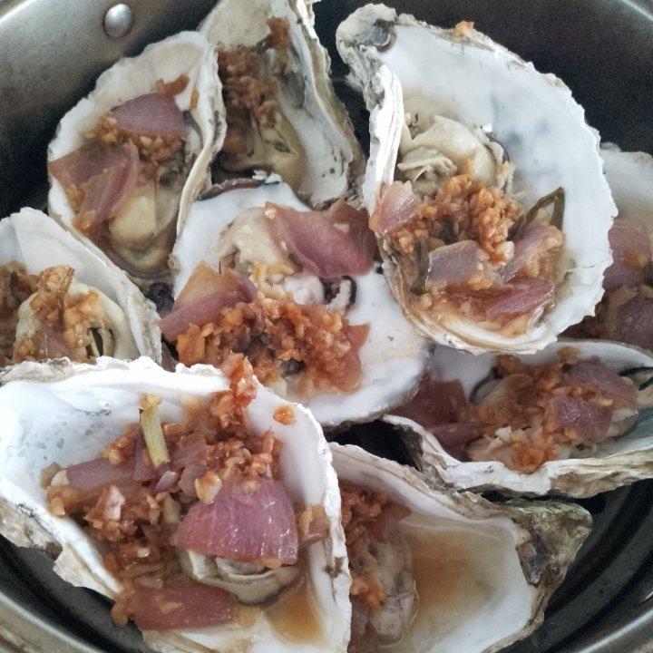 超简单～蒸蒜蓉生蚝