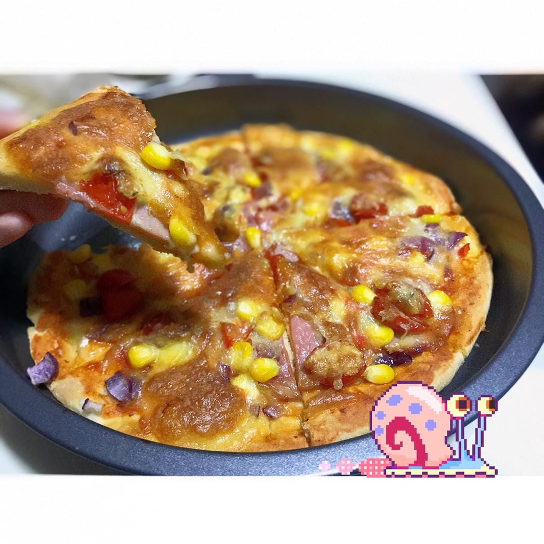 不用酵母的披萨底 No Yeast Pizza Dough