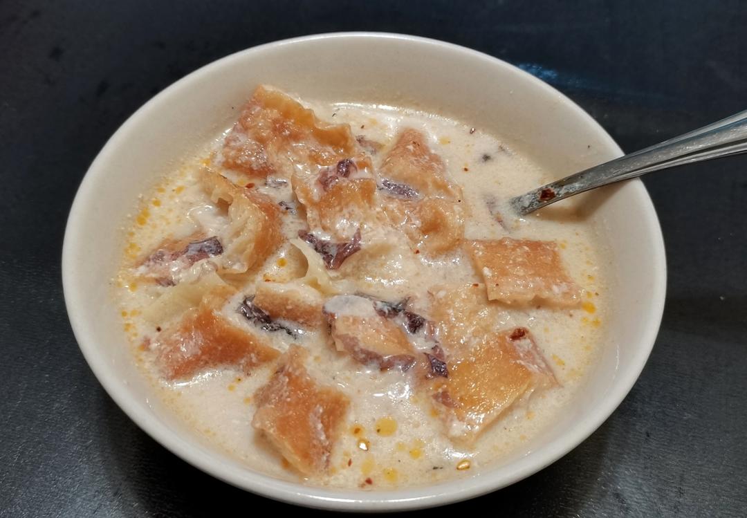 正宗老上海:一碗无敌好吃🉐️咸豆浆