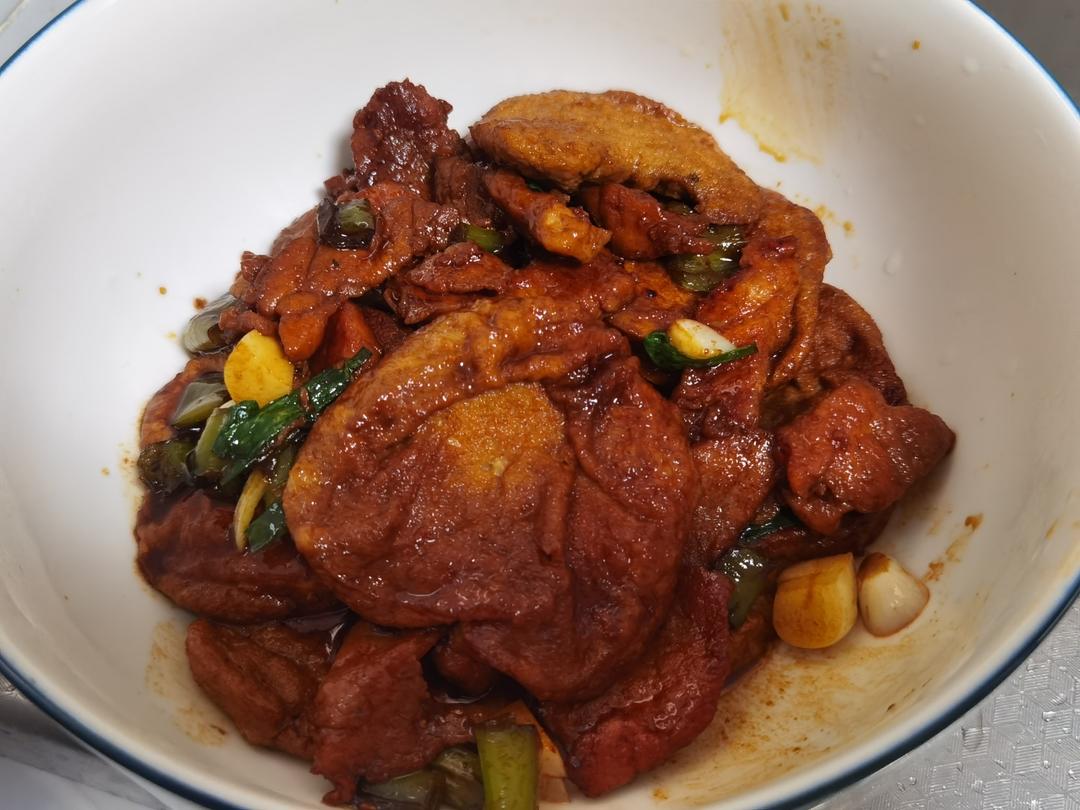能下八碗饭的红烧素鸡