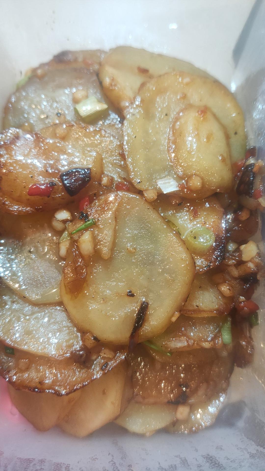 家常炒土豆片
