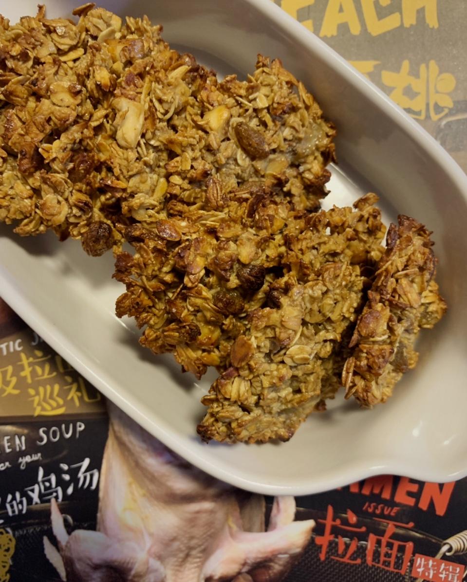daogrs烤箱食谱之低脂燕麦小饼