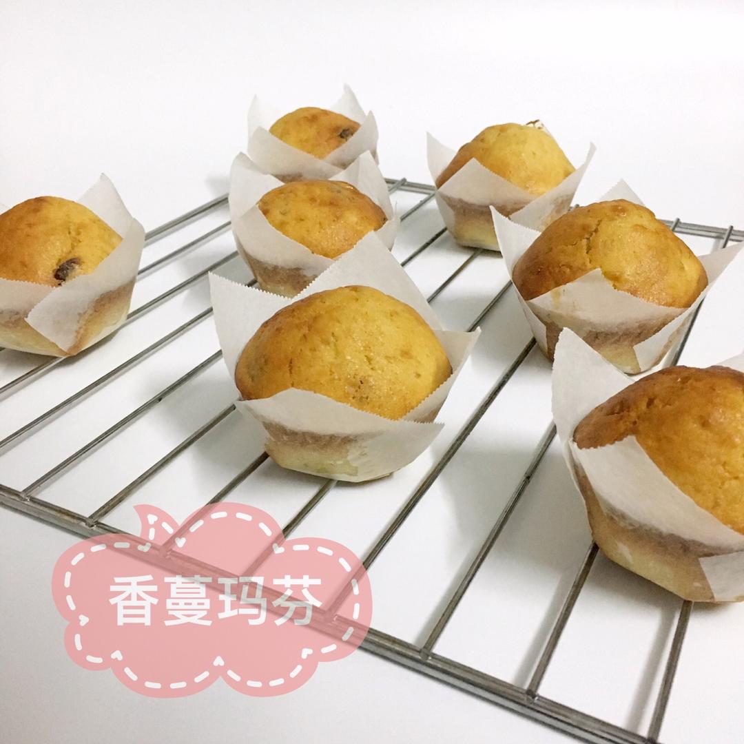 少女心的香蕉蔓越莓玛芬