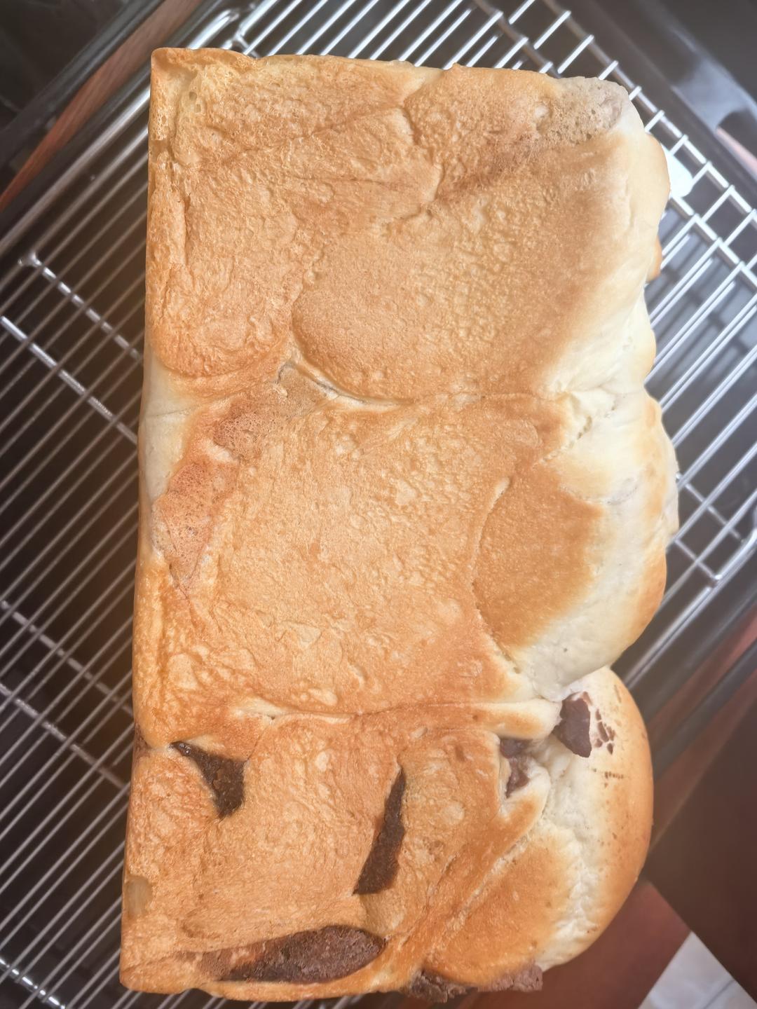 100%中种吐司，小熊和面机