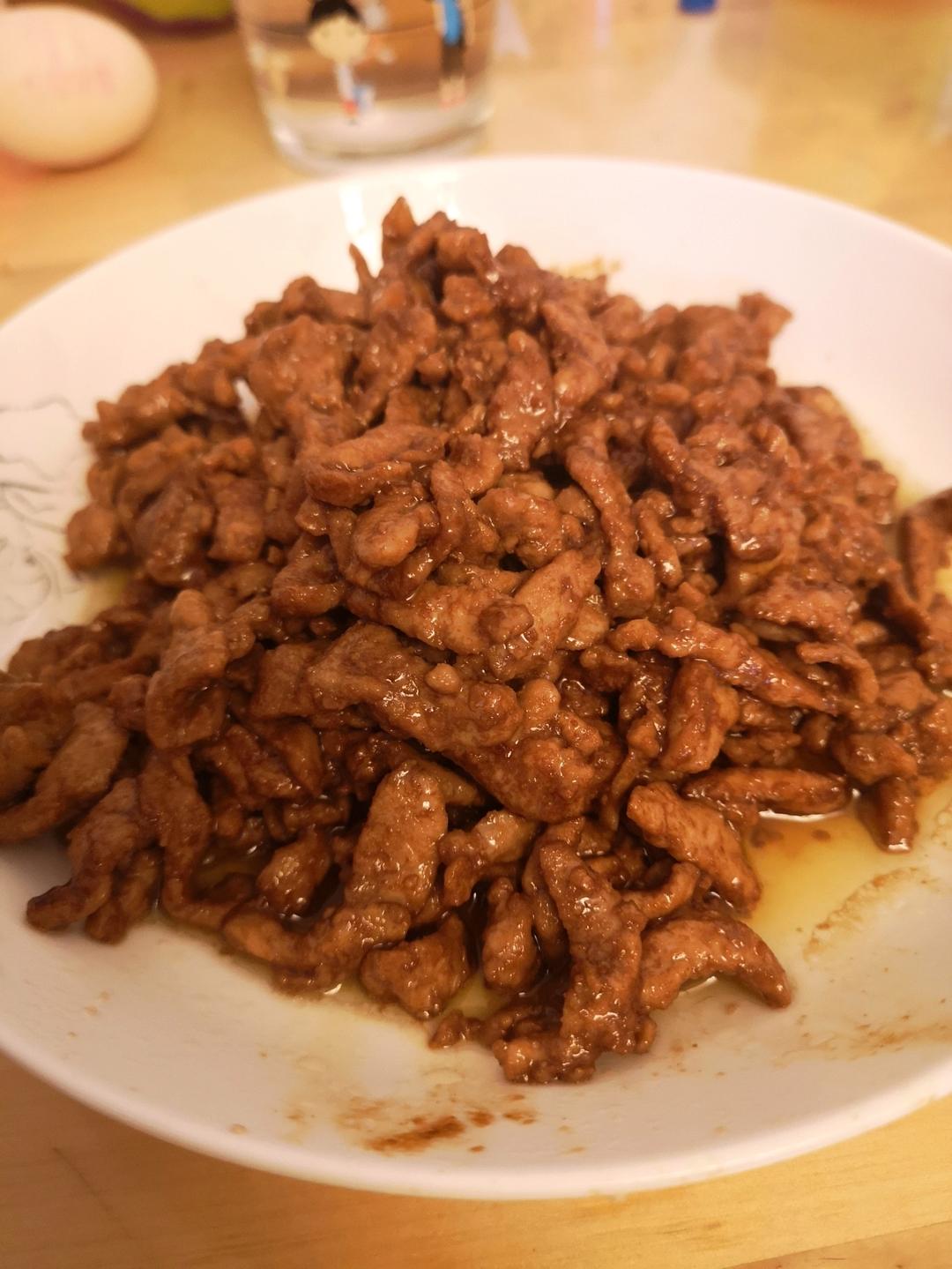京酱肉丝