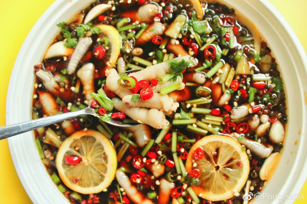 自制酸辣柠檬泡凤爪