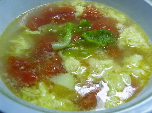 番茄土豆蛋汤的做法
