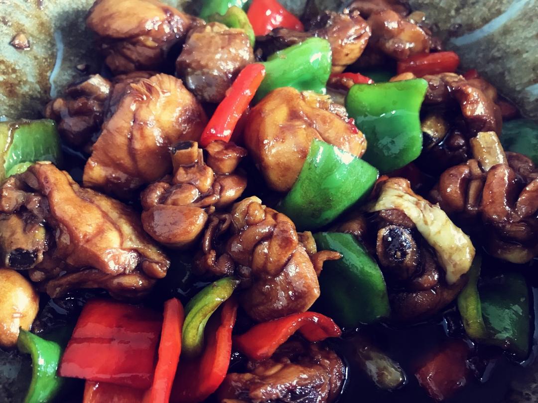 家常红烧鸡块