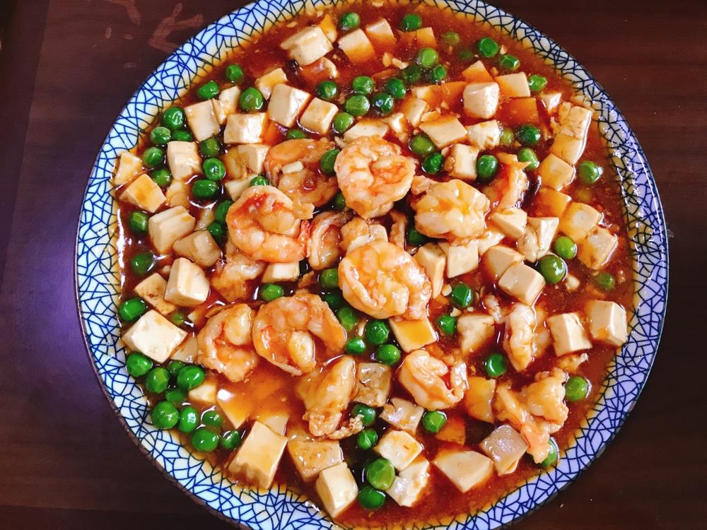 虾仁豆腐