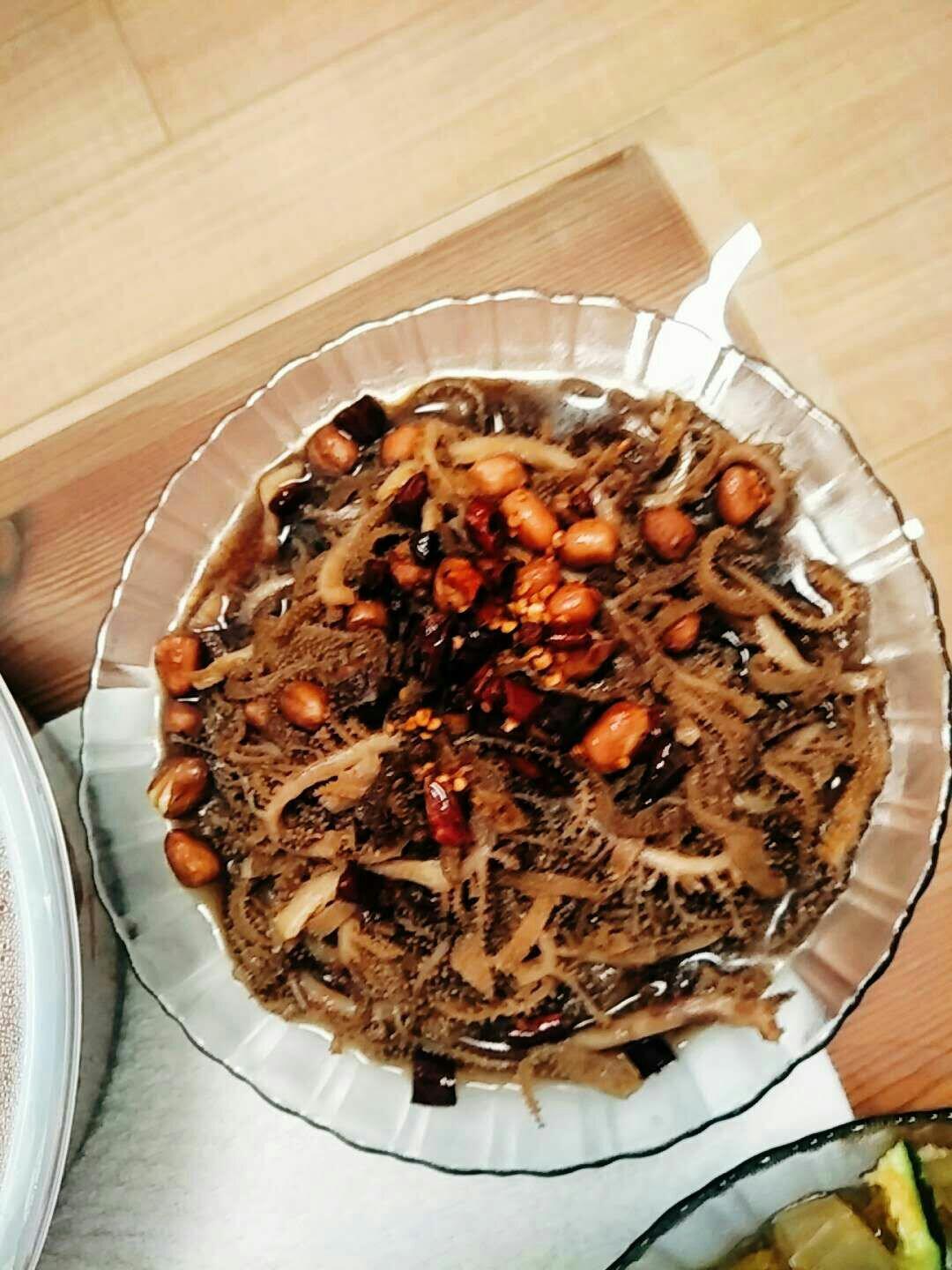 酒店出品凉拌椒麻牛百叶