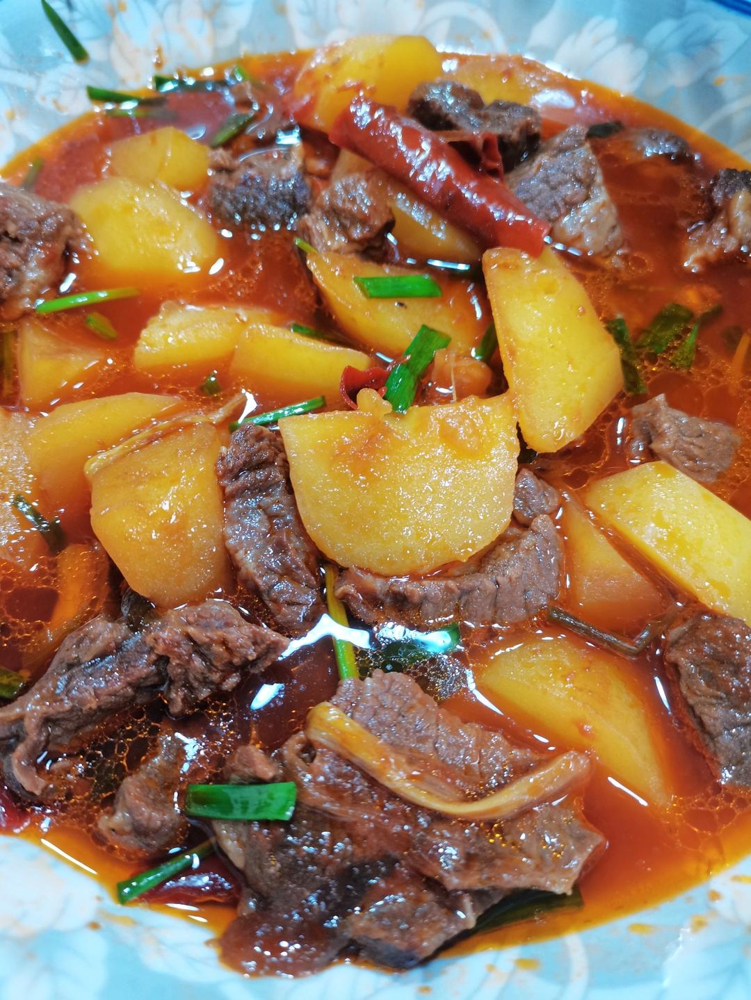 土豆炖牛肉