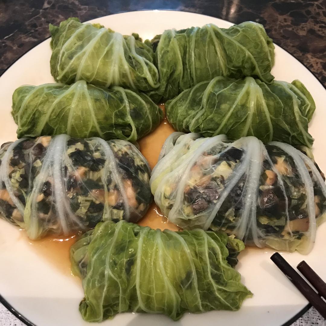 肉酿白菜卷