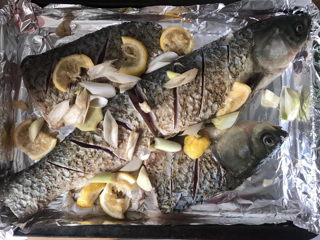 烤箱烤鱼