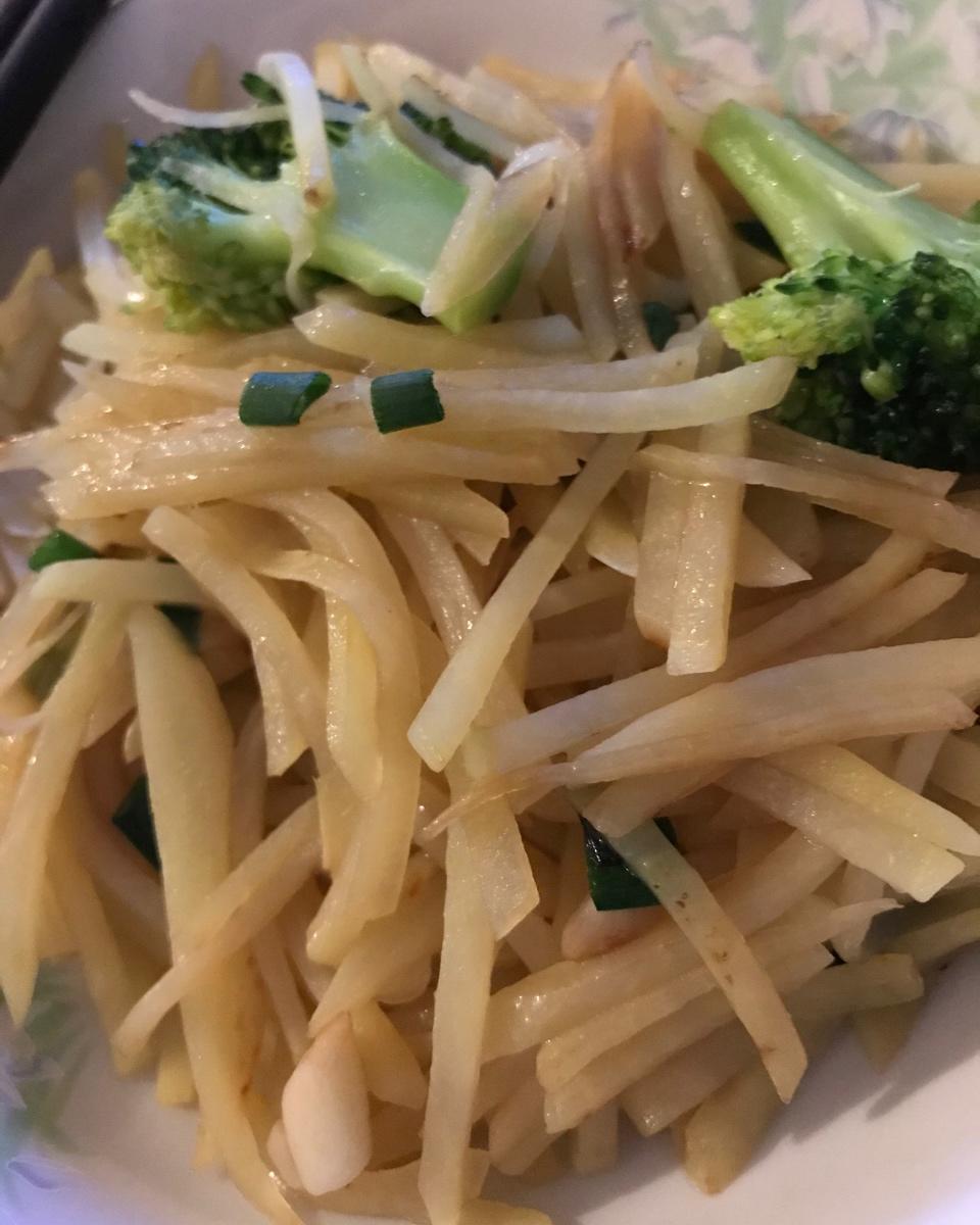 醋溜土豆丝