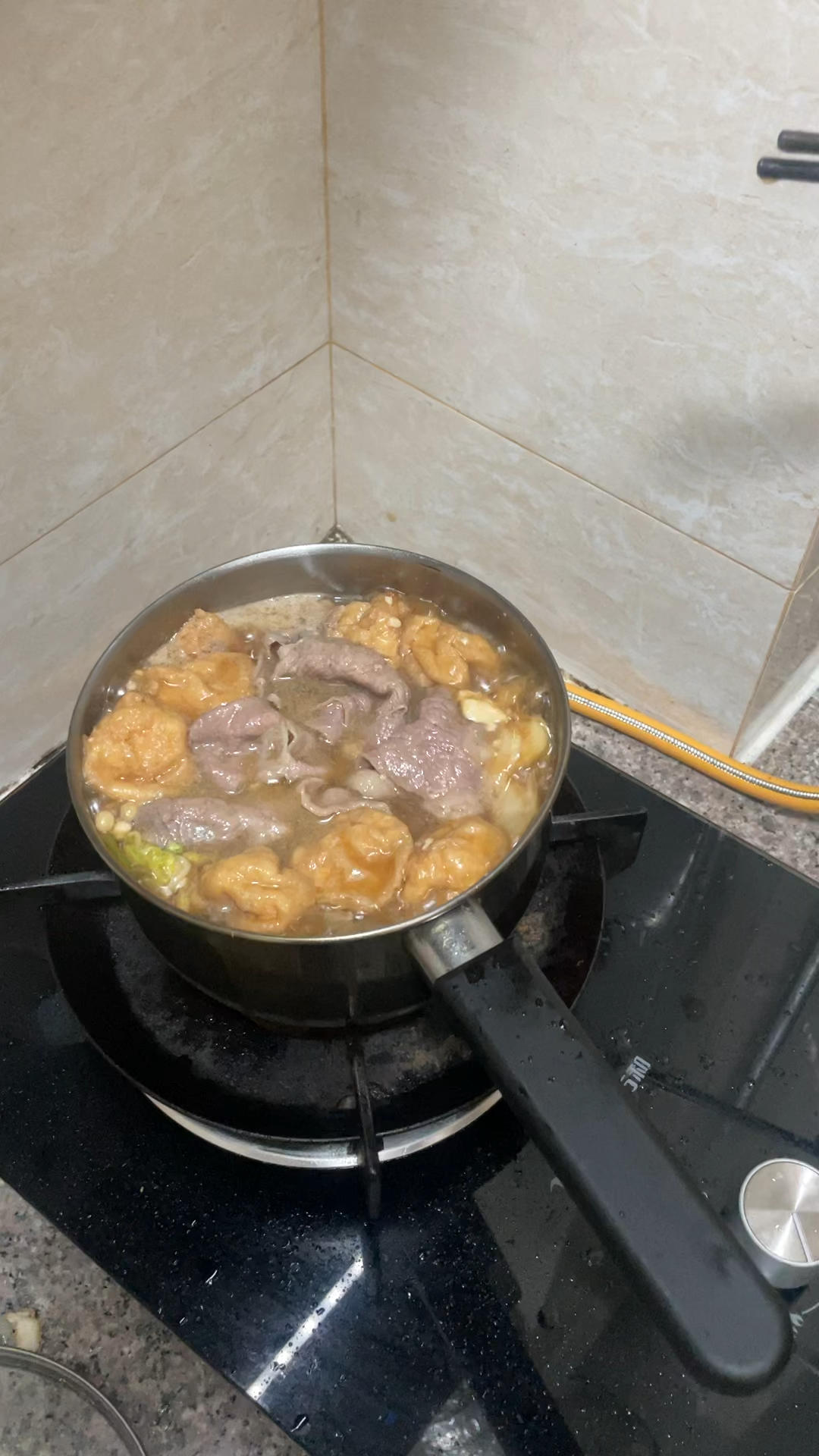 冬天很适合吃的：寿喜烧(没有味淋也能做)