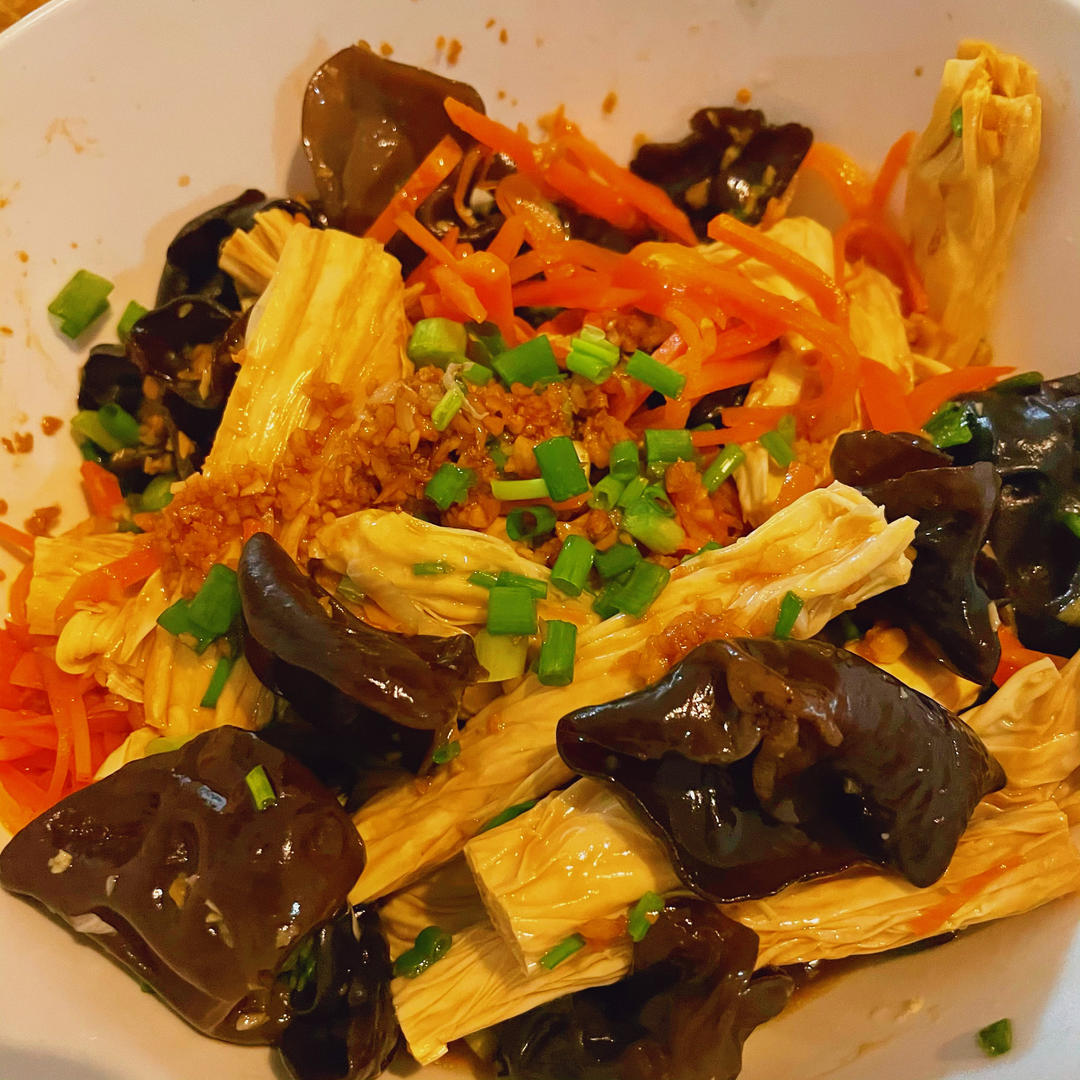 小清新凉拌腐竹