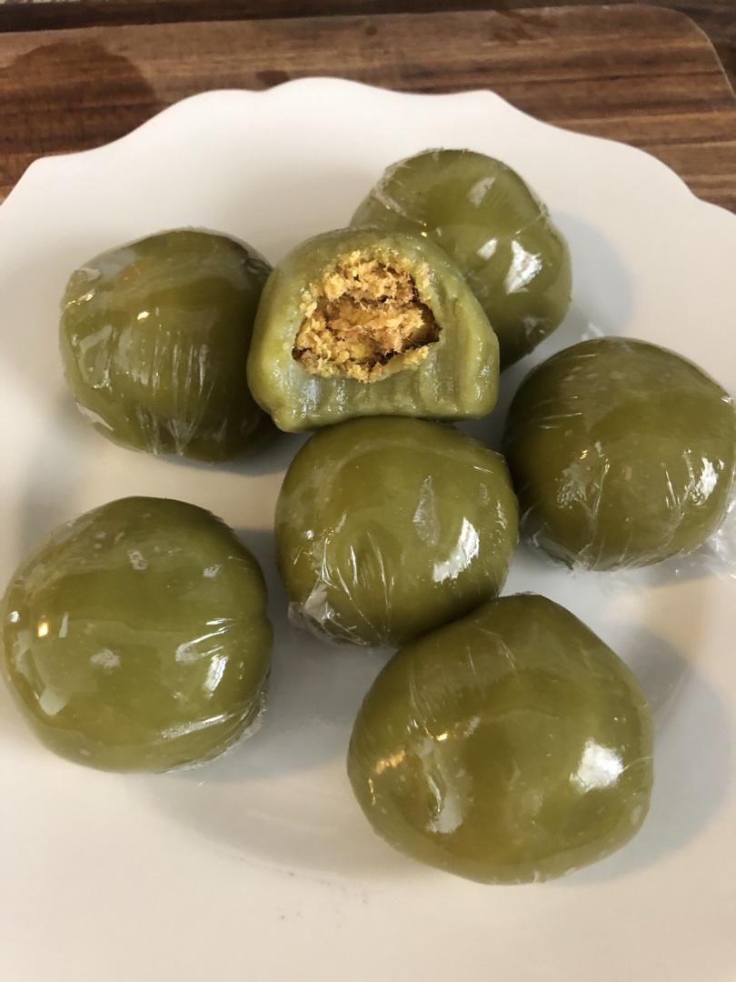抹茶青团