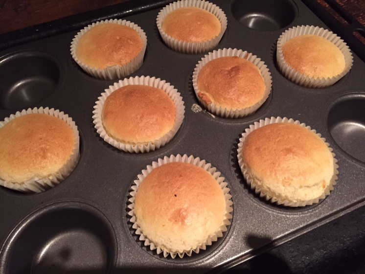 奶油戚风杯子蛋糕