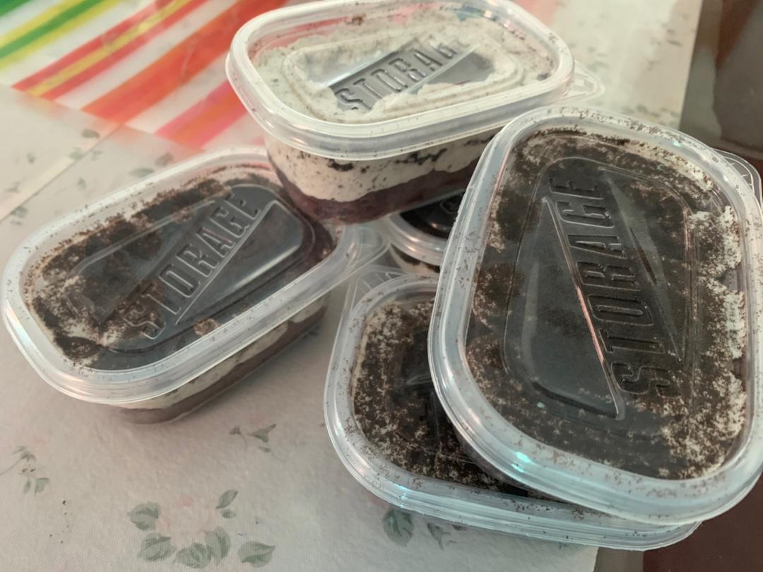 奥利奥咸奶油可可盒子蛋糕