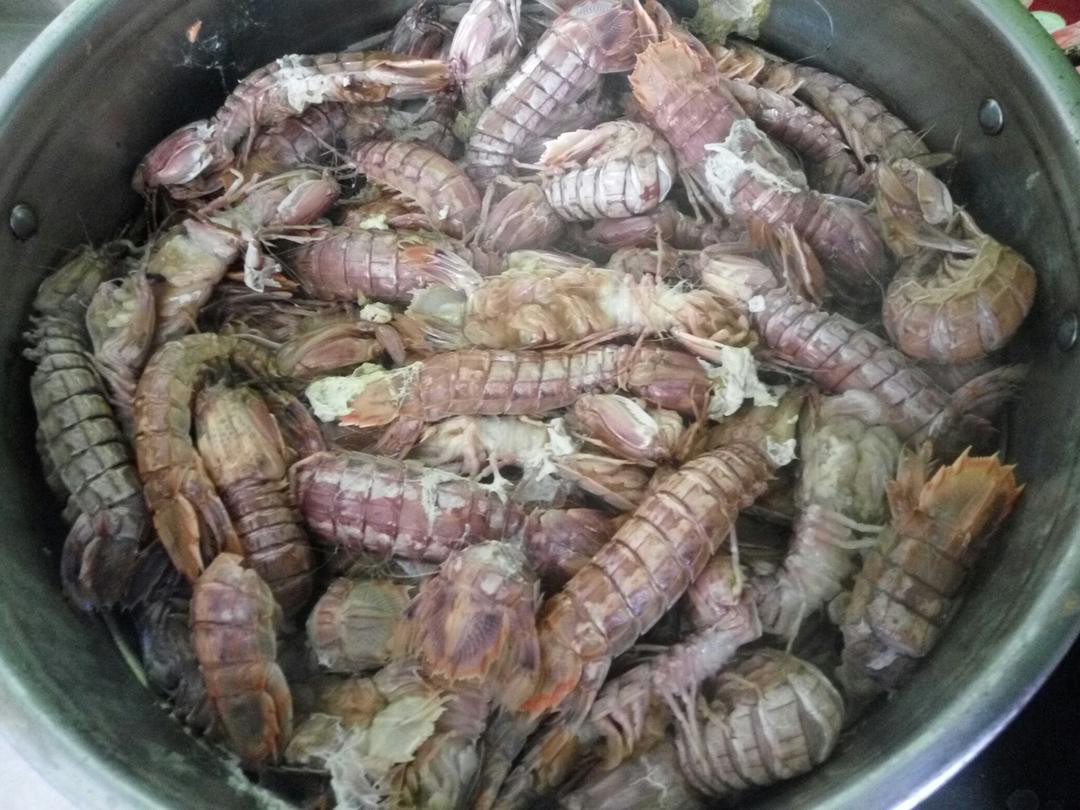 清蒸皮皮虾